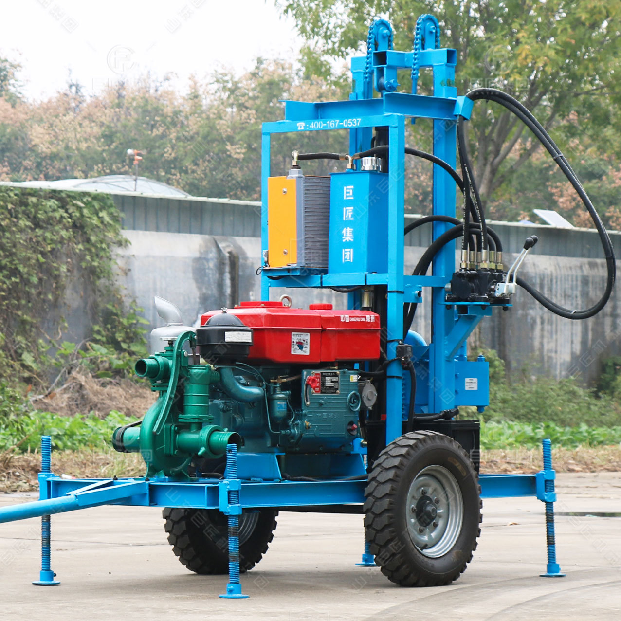 sjcy Series Hydraulic Water Well Drilling Rig - Image 6