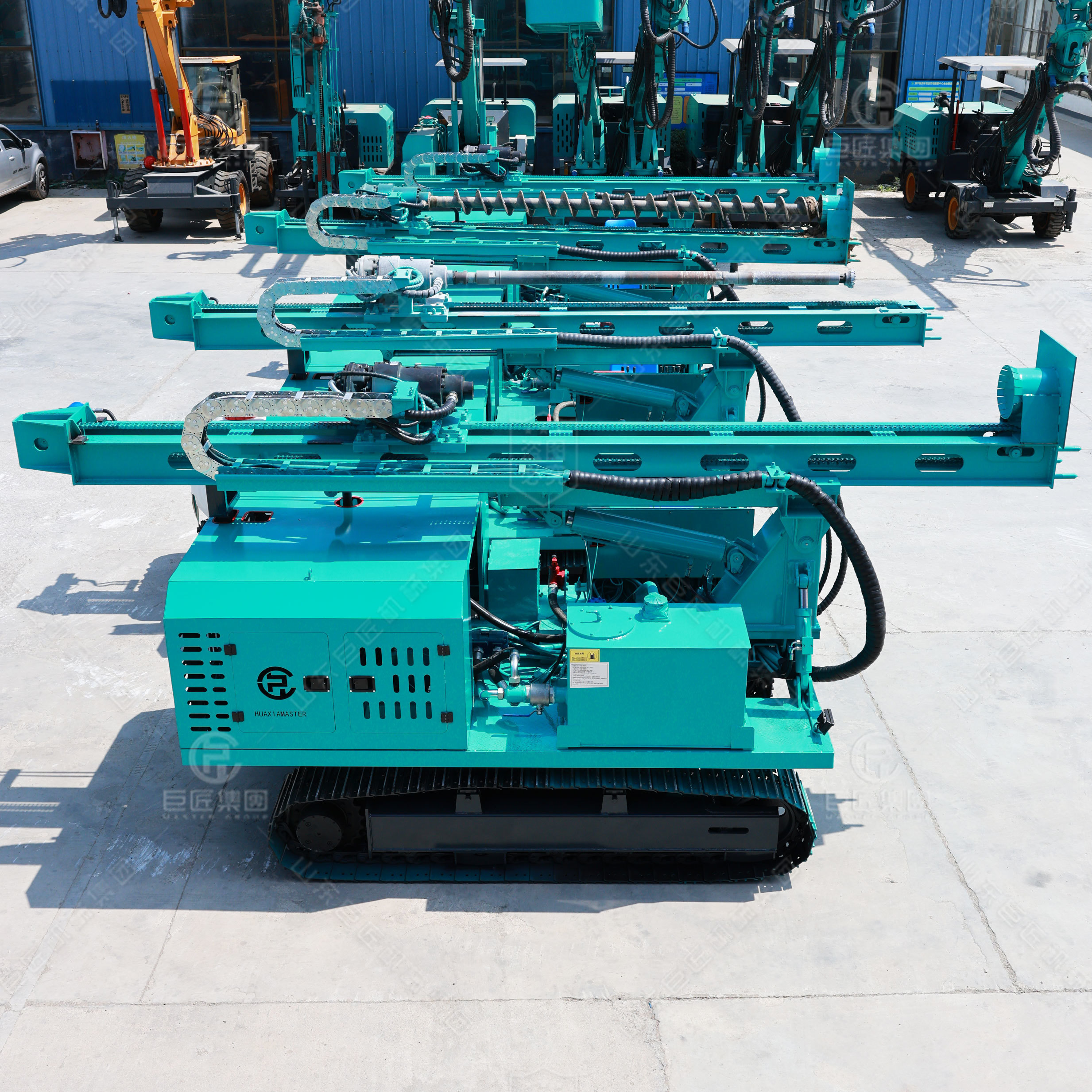 GFHY Series Photovoltaic Hydraulic Pile Driver - Image 5