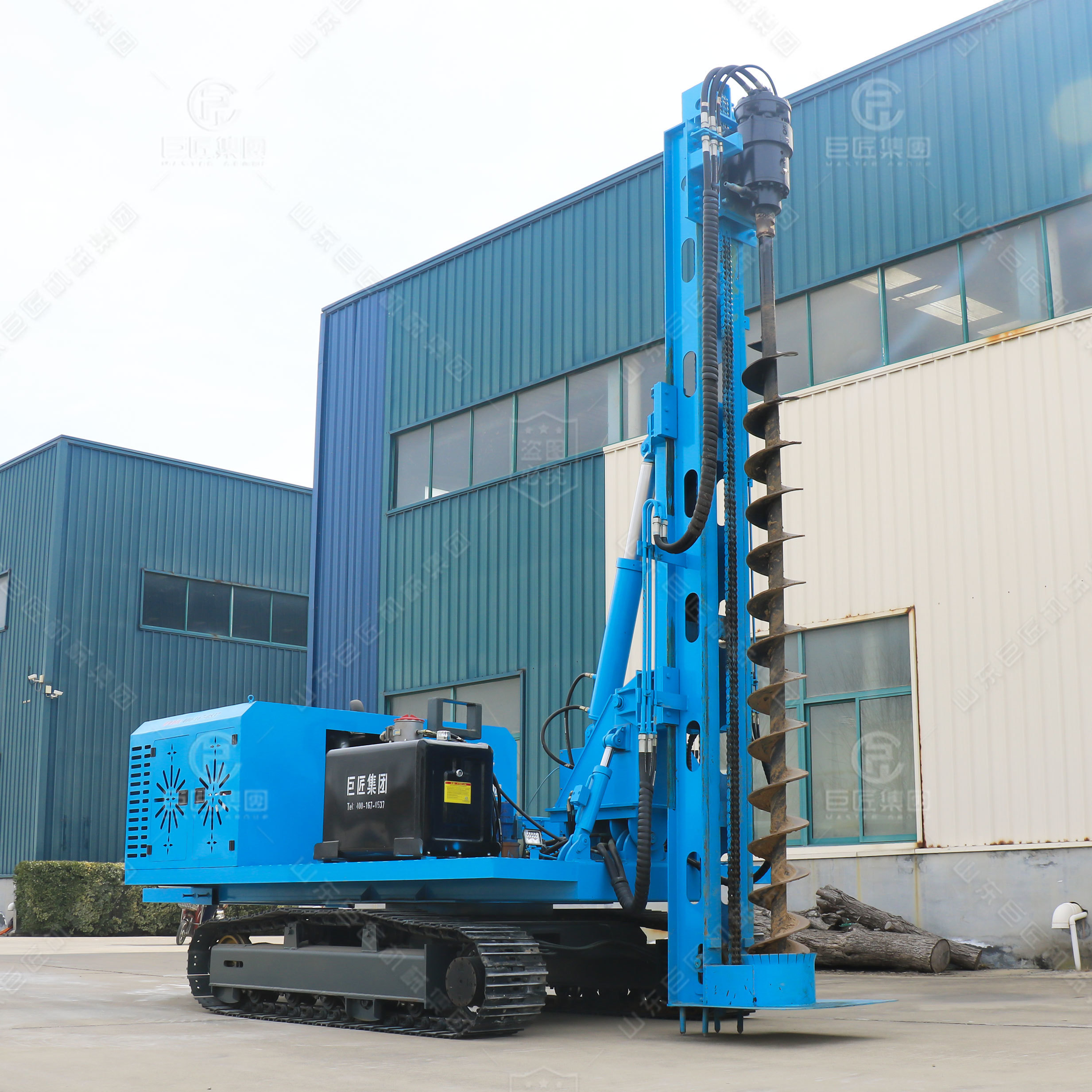 GFHY Series Photovoltaic Hydraulic Pile Driver - Image 2