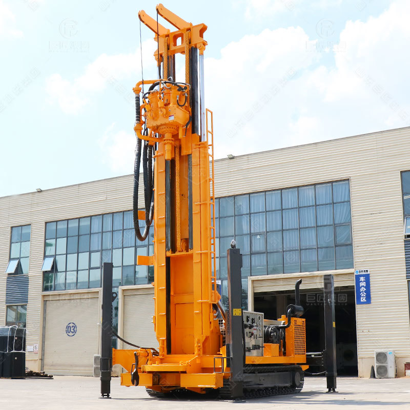 CJSD Series Crawler-Mounted Water/Air Dual-Purpose Water-Well Drilling Rig - Image 4