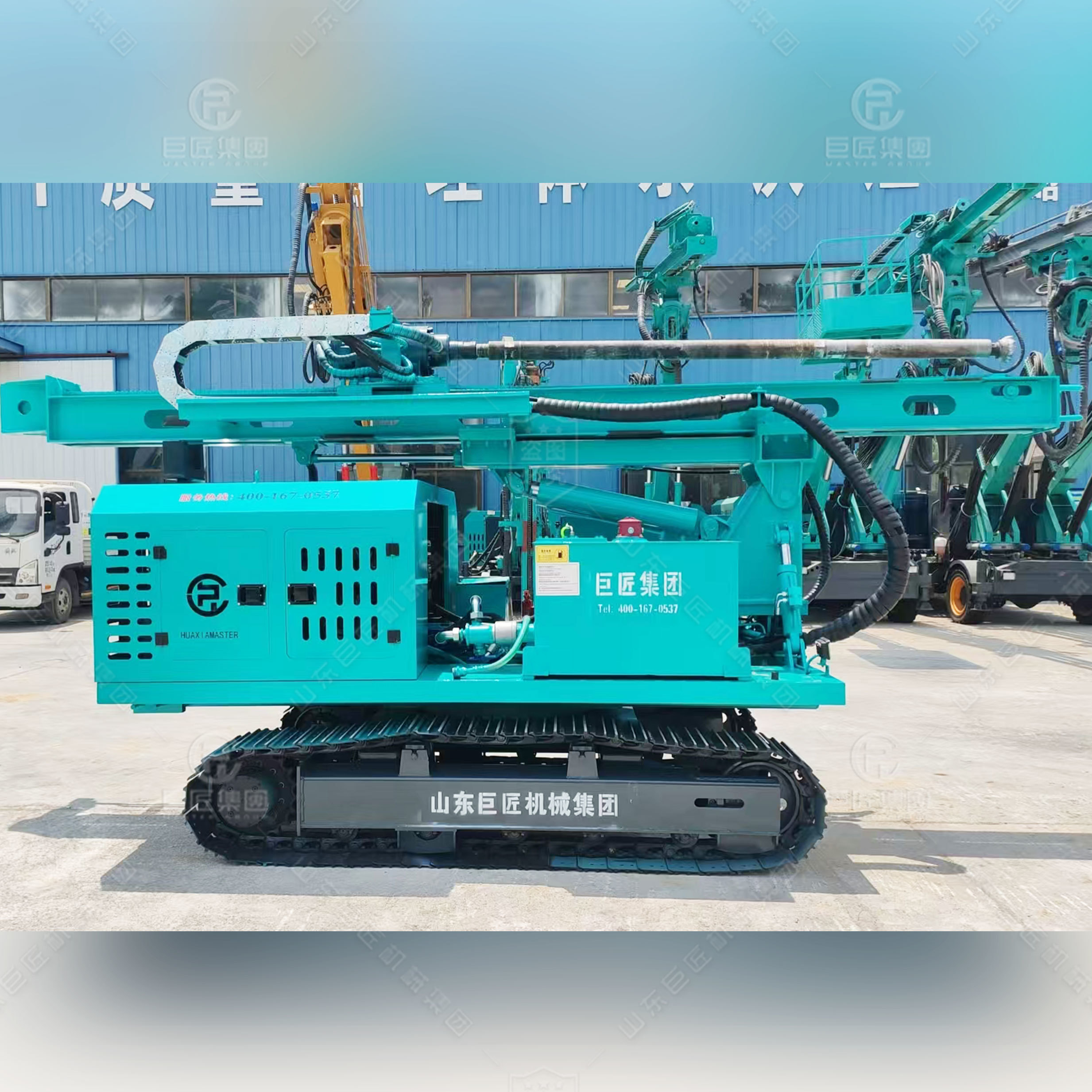 GFHY Series Photovoltaic Hydraulic Pile Driver - Image 3