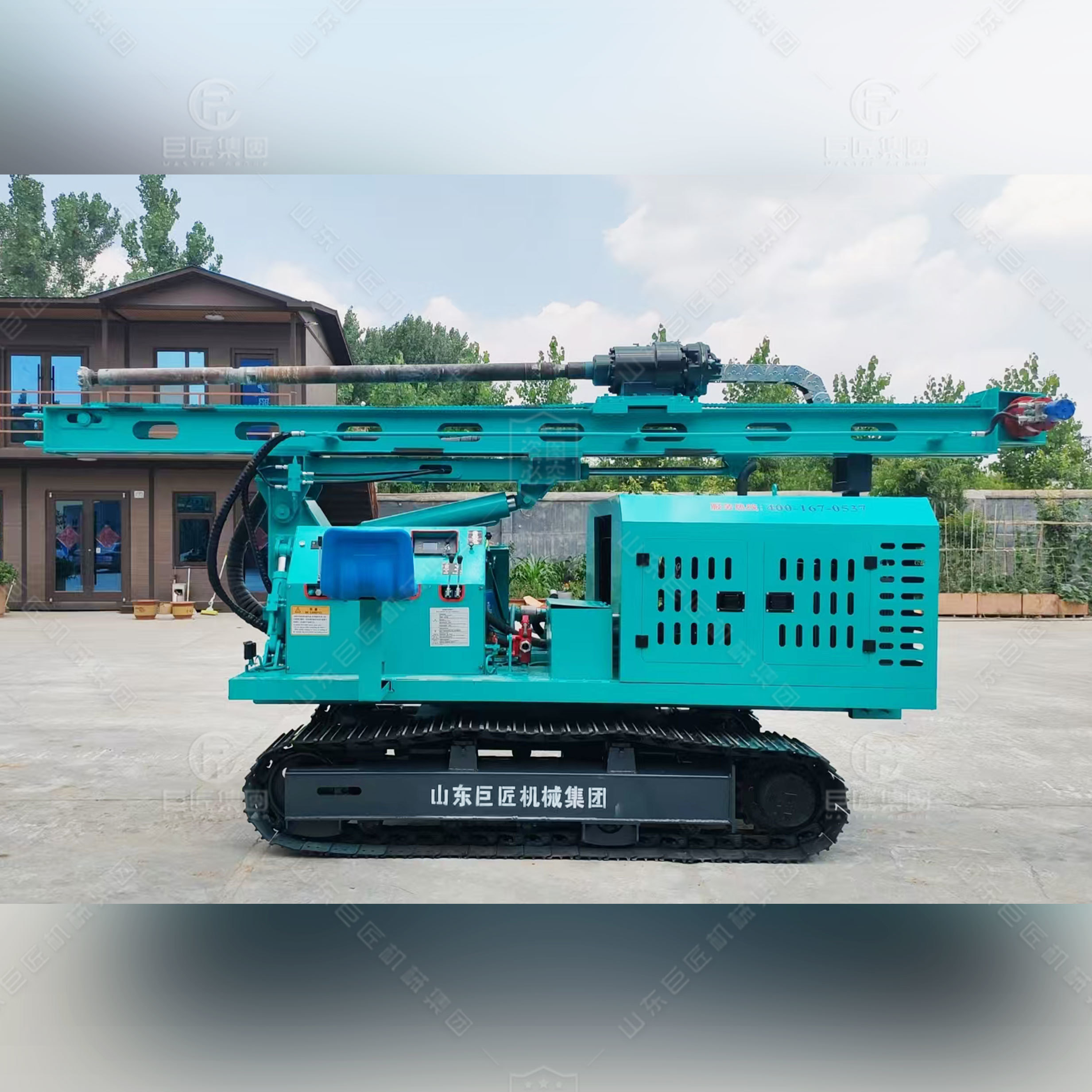 GFHY Series Photovoltaic Hydraulic Pile Driver - Image 4