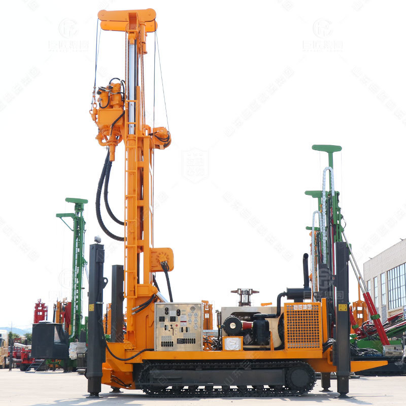 CJSD Series Crawler-Mounted Water/Air Dual-Purpose Water-Well Drilling Rig - Image 5