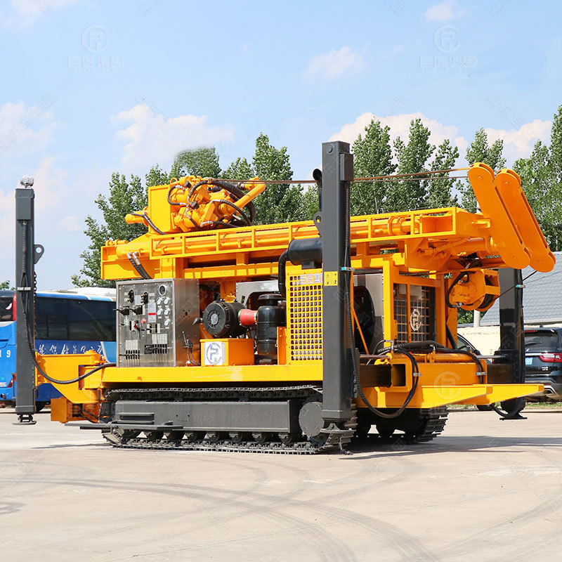 CJSD Series Crawler-Mounted Water/Air Dual-Purpose Water-Well Drilling Rig - Image 3