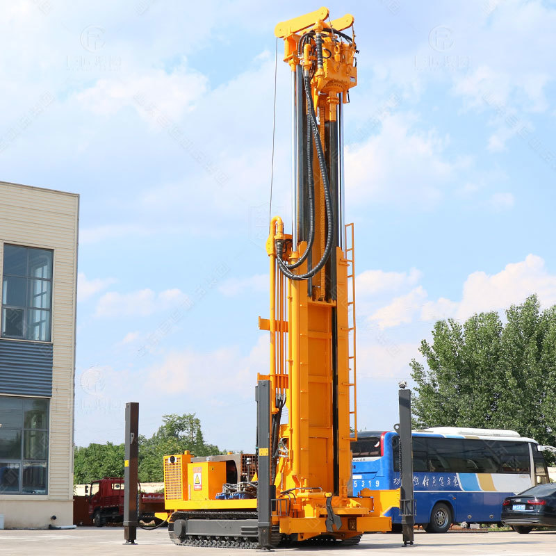 CJSD Series Crawler-Mounted Water/Air Dual-Purpose Water-Well Drilling Rig - Image 2