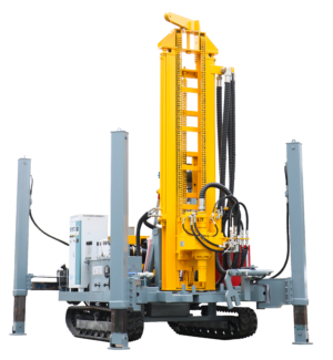 CJDX-300D Diesel-Electric Dual Power Pneumatic Drill Rig