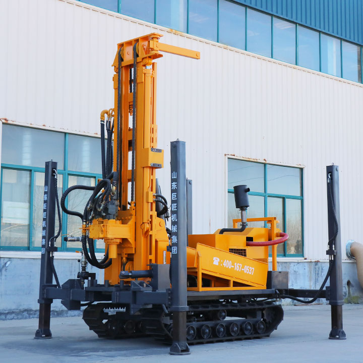 CJDX-300D Diesel-Electric Dual Power Pneumatic Drill Rig - Image 4