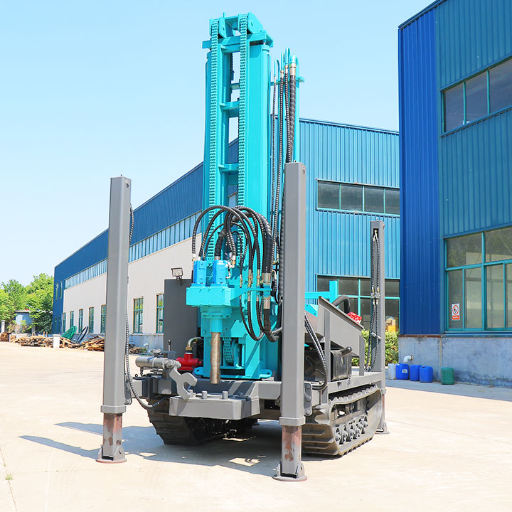CJDX-300D Diesel-Electric Dual Power Pneumatic Drill Rig - Image 2