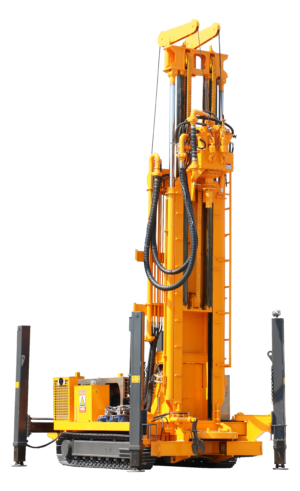 CJSD Series Crawler-Mounted Water/Air Dual-Purpose Water-Well Drilling Rig