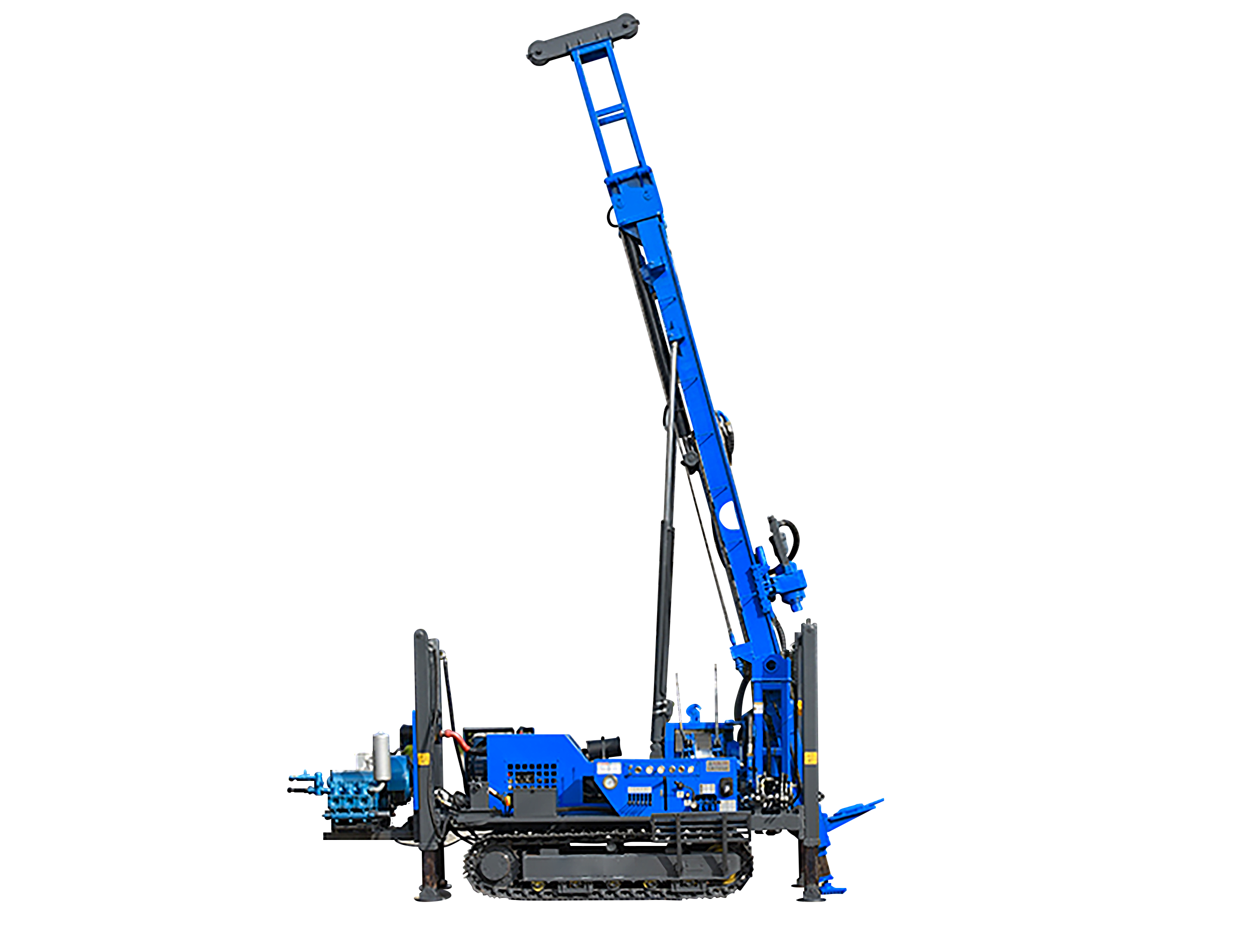 JDL-5 mechanical top drive water and air dual purpose drilling rig