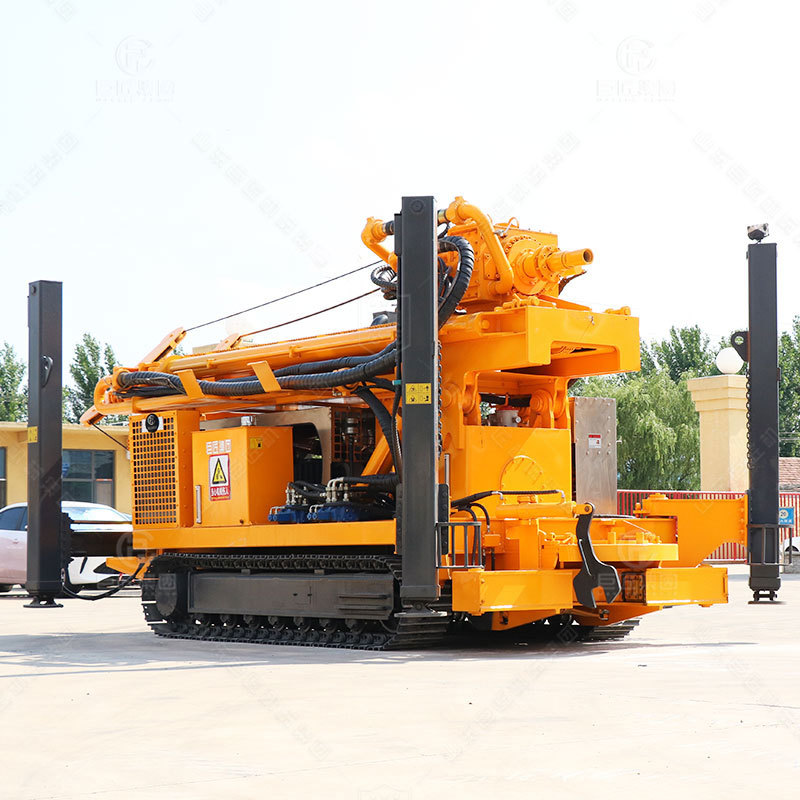 CJSD Series Crawler-Mounted Water/Air Dual-Purpose Water-Well Drilling Rig - Image 6