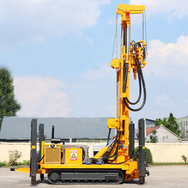 CJSD Series Crawler-Mounted Water/Air Dual-Purpose Water-Well Drilling Rig - Image 7